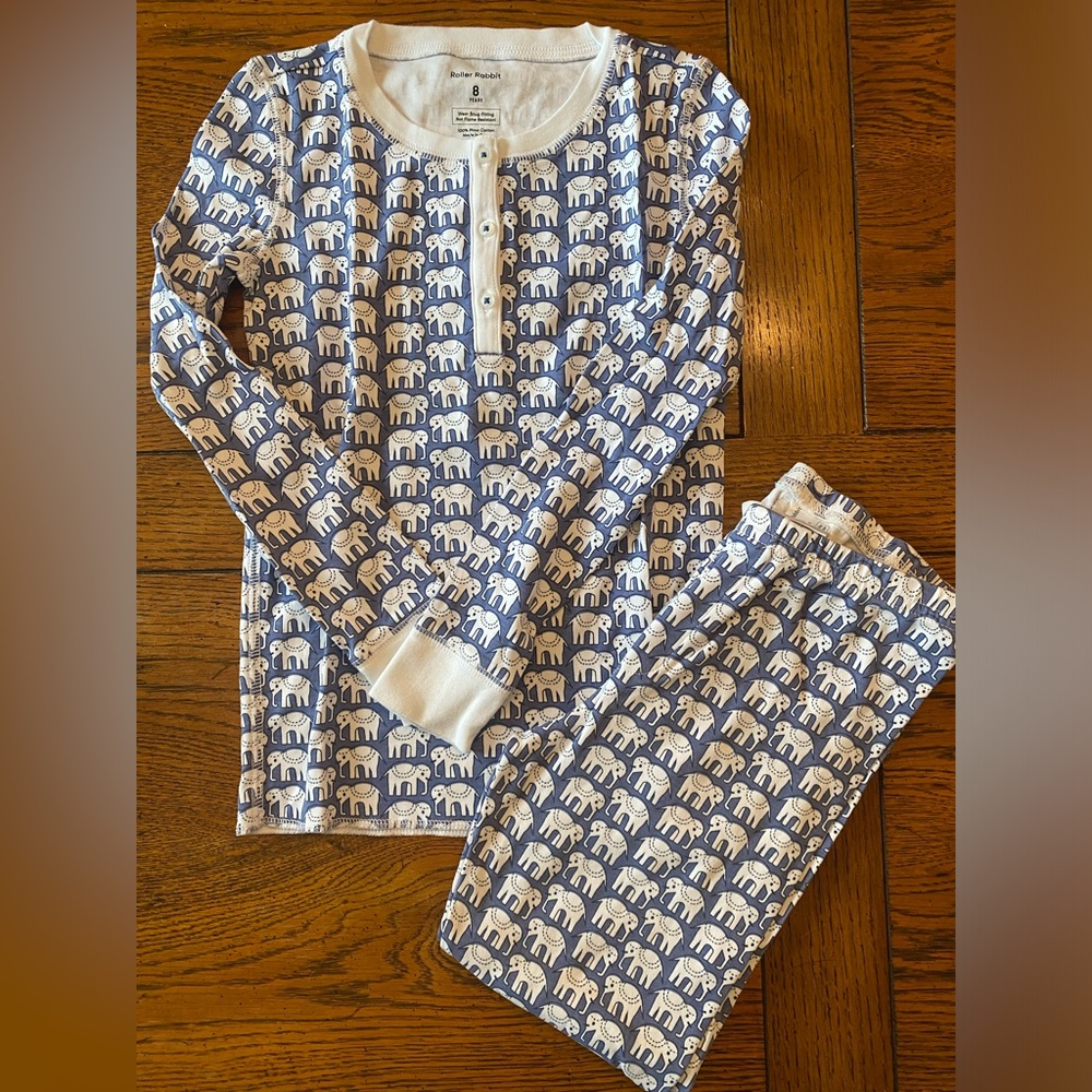 Roberta Roller Rabbit Pajama set children’s 8